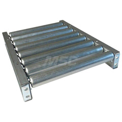 Gravity Conveyors; Conveyor Type: Roller; Component: Straight Conveyor; Telescopic: No; Roller Diameter (Decimal Inch): 1.9000; Overall Width: 30; Wheel Material: Galvanized Steel; Minimum Extended Length: 5.0 ft; Maximum Extended Length: 5.0000; Minimum