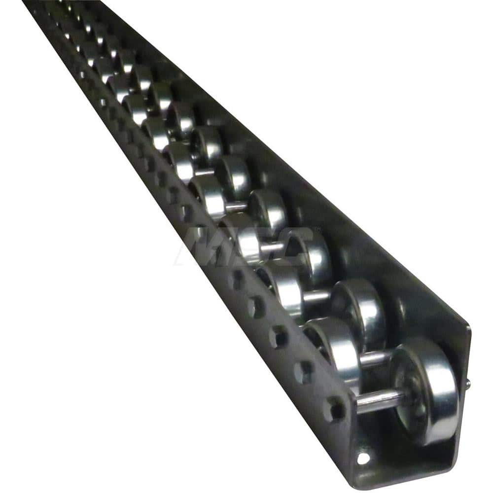 Gravity Conveyors; Conveyor Type: Flow Rail; Component: Straight Conveyor; Telescopic: No; Roller Diameter (Decimal Inch): 1.9400; Overall Width: 3; Wheel Material: Zinc Plated Steel; Minimum Extended Length: 10.0 ft; Maximum Extended Length: 10.0000; Min