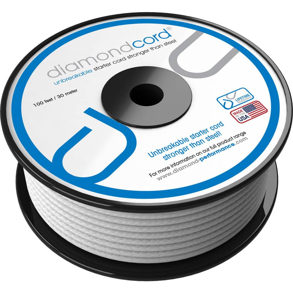 Power Lawn & Garden Equipment Accessories; For Use With: 2 & 4 Cycle Pull Start Engines; Outboards; ATVs; Material: Proprietary High Tenacity Fiber; Material: Proprietary High Tenacity Fiber; Additional Information: 2500lb Breaking Strength, Lifetime Guar