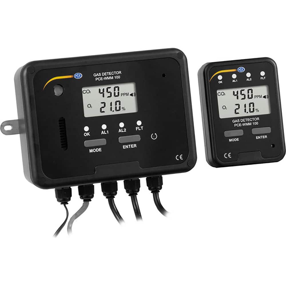 Natural Gas, Carbon Monoxide & Refrigerant Detectors; Detector Type: CO2 Detector; Alarm Type: Sound; Display Type: LCD; Maximum Voltage: 240; Accuracy: 5.00