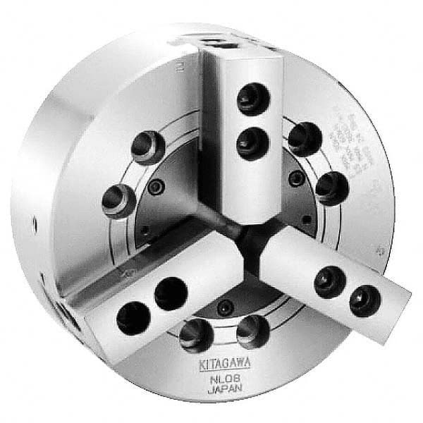 Kitagawa - Power Lathe Chucks Chuck Diameter (Decimal Inch): 4.0000 Number of Jaws: 3 - Apex Tool & Supply