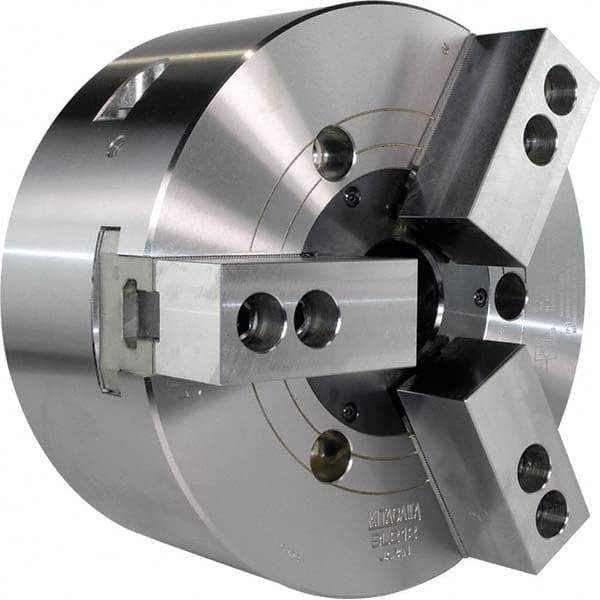 Kitagawa - Power Lathe Chucks Chuck Diameter (Decimal Inch): 12.0000 Number of Jaws: 3 - Apex Tool & Supply