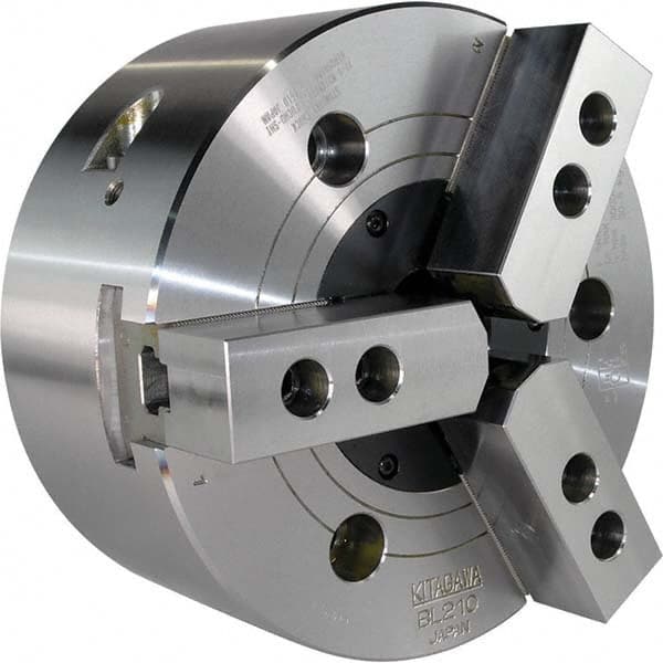 Kitagawa - Power Lathe Chucks Chuck Diameter (Decimal Inch): 10.0000 Number of Jaws: 3 - Apex Tool & Supply
