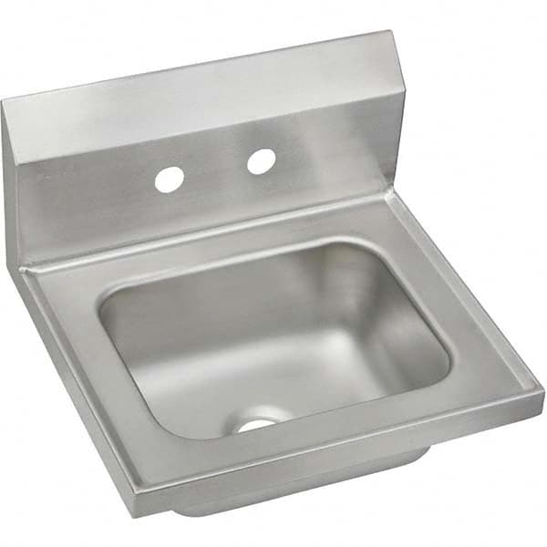 ELKAY - Stainless Steel Sinks Type: Hand Sink Outside Length: 16-3/4 (Inch) - Apex Tool & Supply