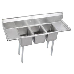 ELKAY - Stainless Steel Sinks Type: Scullery Sink Outside Length: 58 (Inch) - Apex Tool & Supply