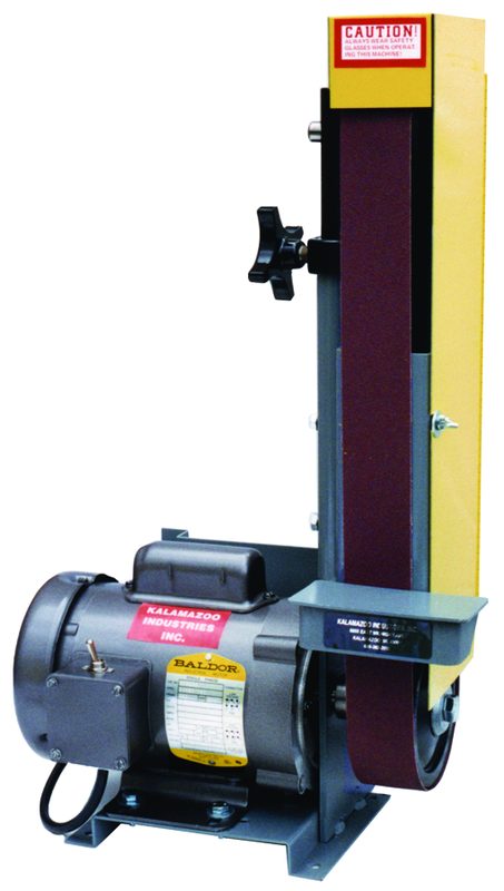 Belt Sander-with Motor - #2FSM; 2 x 48'' Belt; 1/2HP; 1PH Motor - Apex Tool & Supply