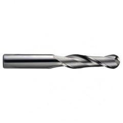 1.6mm x 4mm x 4.8mm x 45mm 2Fl  Square Carbide End Mill - WXL - Apex Tool & Supply