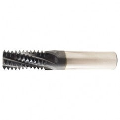 ‎1/4, 3/8-18 4 Flute NPT Solid Thread Mill-TiAlN - Apex Tool & Supply