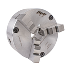 3-Jaw(Solid) Precision Forged Stl Scroll FrtMnt PB Chk, 10" - Apex Tool & Supply