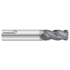 12mm Dia. x 76mm Overall Length 4-Flute 2mm C/R Solid Carbide SE End Mill-Round Shank-Center Cut-FC18 - Apex Tool & Supply