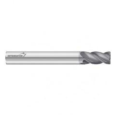 8mm Dia. x 50mm Overall Length 4-Flute 1.5mm C/R Solid Carbide SE End Mill-Round Shank-Center Cut-FC18 - Apex Tool & Supply