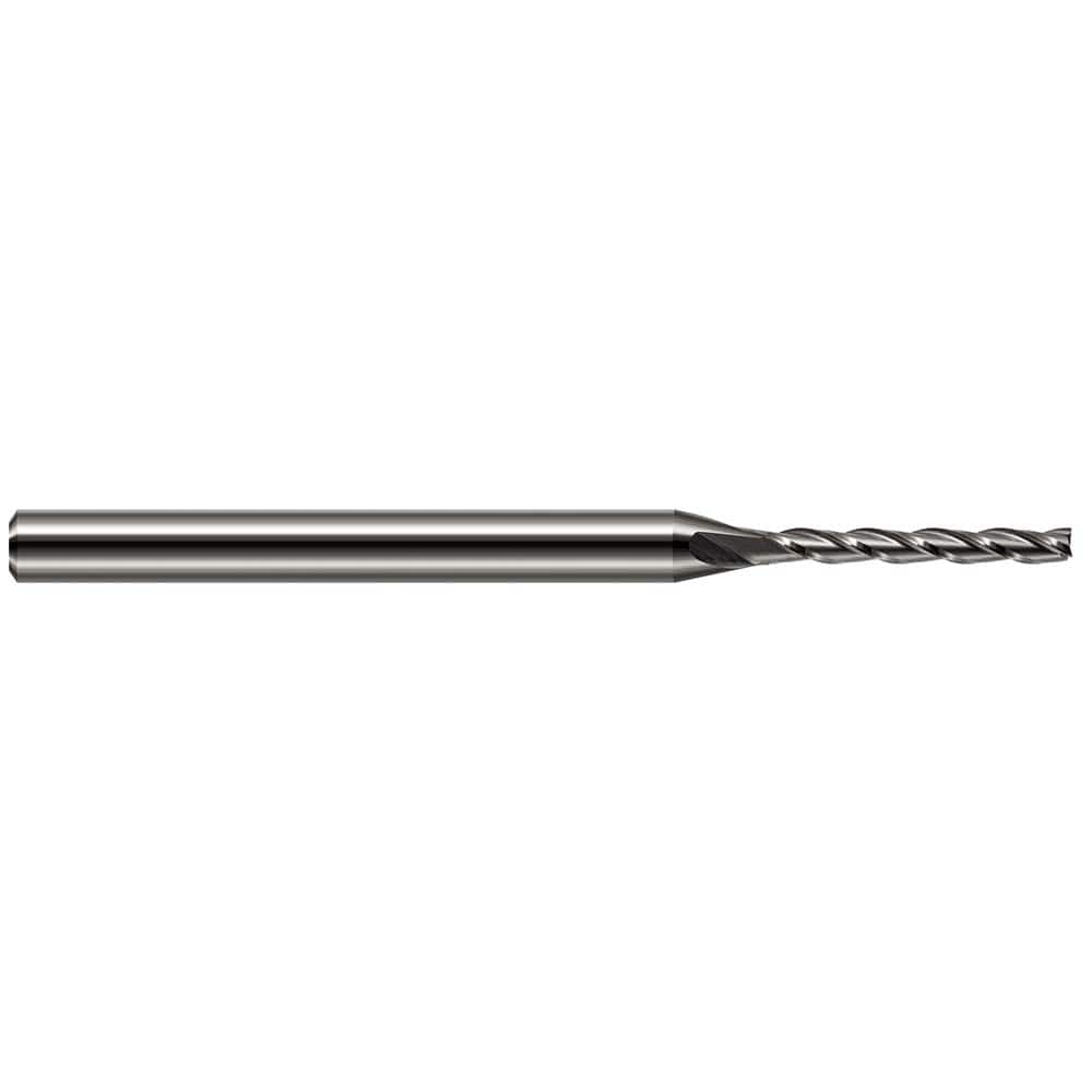 Harvey Tool - Square End Mills Mill Diameter (Decimal Inch): 0.0250 Length of Cut (Inch): 13/64 - Apex Tool & Supply