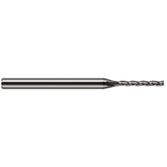 Harvey Tool - Square End Mills Mill Diameter (Decimal Inch): 0.0250 Length of Cut (Inch): 13/64 - Apex Tool & Supply