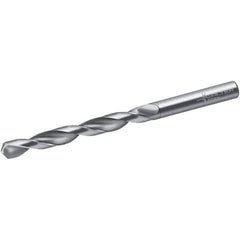 Walter-Titex - 9mm 118° Solid Carbide Jobber Drill - Bright Finish, Right Hand Cut, Spiral Flute, Straight Shank, 125mm OAL, N Point - Apex Tool & Supply