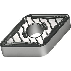 Walter - DNMG443 RP5 Grade WKK20S Carbide Turning Insert - TiCN/Al2O3/TiCN Finish, 55° Diamond, 1/2" Inscr Circle, 1/4" Thick, 3/64" Corner Radius - Apex Tool & Supply