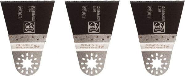 Fein - Rotary & Multi-Tool Multi-Use Saw Blade - 2-9/16" Standard E-Cut Blade, For Fein Multimaster, Wood, Drywall, Plastic Saw Blade - Apex Tool & Supply