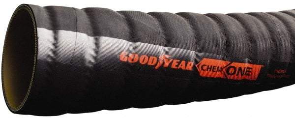 Continental ContiTech - 2" ID x 2.4" OD, 100' OAL, Chemical Handling Hose - 200 Max Working psi, -40 to 250°F, 5" Bend Radius, Black - Apex Tool & Supply