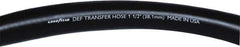 Continental ContiTech - 1-1/2" ID x 2.1" OD, 100' OAL, DEF Transfer Hose - 250 Max Working psi, -40 to 257°F, Black - Apex Tool & Supply