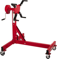 Sunex Tools - 1,000 Lb Capacity Engine Repair Stand - 36 to 36" High, 34-1/4" Chassis Width x 36-1/2" Chassis Length - Apex Tool & Supply