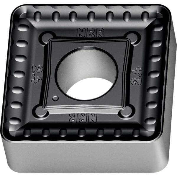 Walter - SNMM854 NRR Grade WPP20S Carbide Turning Insert - TiCN/Al2O3/TiN Finish, 90° Square, 1" Inscr Circle, 5/16" Thick, 1/16" Corner Radius - Apex Tool & Supply