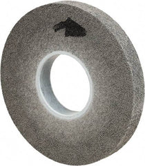 3M - 8" Diam, 1" Face Width, 3" Center Hole, Fine Grade, Silicon Carbide Deburring Wheel - Convolute, Soft Density 9 Grade, 4,500 RPM - Apex Tool & Supply