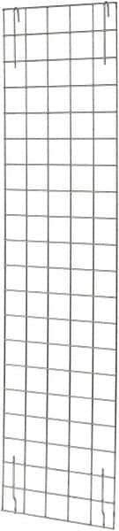 Quantum Storage - 22" Wide, Open Shelving Accessory/Component - Chrome, Chrome Finish, 62" Long, Use with Wire Shelving Units - Apex Tool & Supply