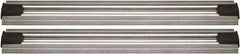 Quantum Storage - 2-1/2" Wide, Open Shelving Accessory/Component - Aluminum, Anodized Aluminum Finish, 132" Long, Use with Wire Shelving Units - Apex Tool & Supply
