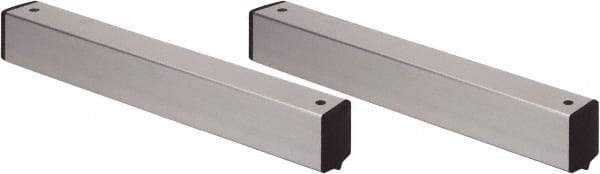Quantum Storage - 2" Wide, Open Shelving Accessory/Component - Aluminum, Anodized Aluminum Finish, 30" Long, Use with Wire Shelving Units - Apex Tool & Supply