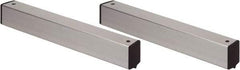 Quantum Storage - 2" Wide, Open Shelving Accessory/Component - Aluminum, Anodized Aluminum Finish, 30" Long, Use with Wire Shelving Units - Apex Tool & Supply