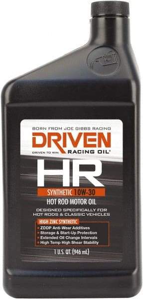 Joe Gibbs Driven Racing Oil - 1 Quart Synthetic Engine Oil - Grade 10W-30 - Apex Tool & Supply