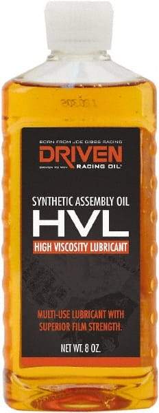 Joe Gibbs Driven Racing Oil - 8 oz Automotive Synthetic Multi-Use Lubricant - Lubricating Oil, 300°F Resistance - Apex Tool & Supply