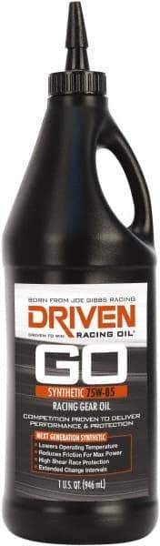 Joe Gibbs Driven Racing Oil - Bottle, Synthetic Gear Oil - ISO 68 - Apex Tool & Supply