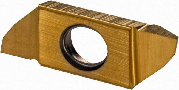 Iscar - SCIR22 Grade IC1008 Carbide Turning Insert - TiN/TiAlN Finish, 90° Irregular, 3mm Thick - Apex Tool & Supply