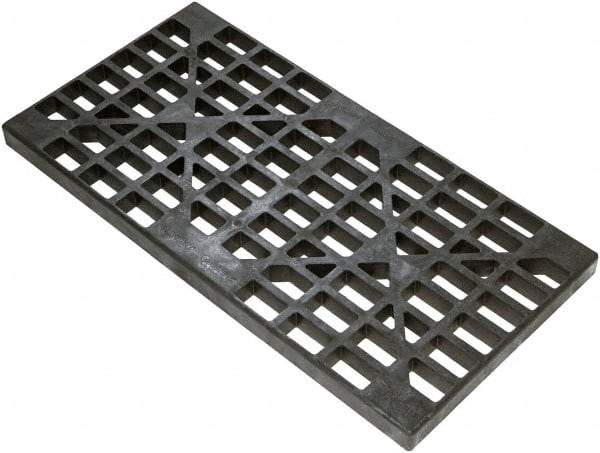 Justrite - 4' Long x 2' Wide x 2-1/2" High, Spill Containment Pallet Grate - Compatible with Justrite Pallets & Accumulations Centers - Apex Tool & Supply