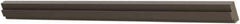 CarveSmart - 3/4" Wide x 2" High x 3/4" Thick, Flat/No Step Vise Jaw - Soft, Steel, Fixed Jaw, Compatible with 6" Vises - Apex Tool & Supply