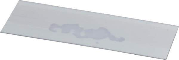 Aigner Index - 1" Wide, 1" High, Open Shelving Label Holder - PVC, 3" Long, Use with Bins/Totes - Apex Tool & Supply