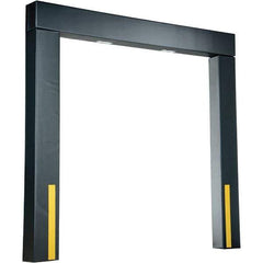 Vestil - 8' Door Width x 8' Door Height Polyester Dock Seal - Black - Apex Tool & Supply