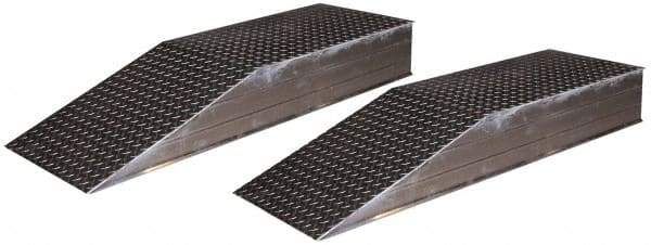 Vestil - 48" Long x 18" Wide x 6" High, Aluminum Truck Wheel Riser - 24,000 Lb Load Limit - Apex Tool & Supply