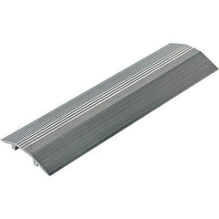 Vestil - 7" Long x 24" Wide x 1-1/8" High, Aluminum Hose & Cable Ramp - 2-1/2 Inch Long x 3/4 Inch High Hose and Cable Cavity - Apex Tool & Supply