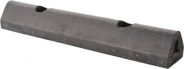 Vestil - 12 Inch Long x 2 Inch Wide x 1-3/4 Inch High Extruded Half-Oval Fender Bumper - 12 Inch Long x 2 Inch Wide x 1-3/4 Inch High Extruded Half-Oval Fender Bumper - Apex Tool & Supply