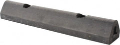 Vestil - 12 Inch Long x 2 Inch Wide x 1-3/4 Inch High Extruded Half-Oval Fender Bumper - 12 Inch Long x 2 Inch Wide x 1-3/4 Inch High Extruded Half-Oval Fender Bumper - Apex Tool & Supply