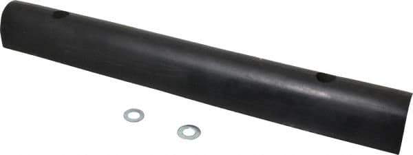 Vestil - 18 Inch Long x 2 Inch Wide x 1-3/4 Inch High Extruded Half-Oval Fender Bumper - 18 Inch Long x 2 Inch Wide x 1-3/4 Inch High Extruded Half-Oval Fender Bumper - Apex Tool & Supply