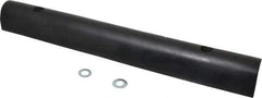 Vestil - 18 Inch Long x 2 Inch Wide x 1-3/4 Inch High Extruded Half-Oval Fender Bumper - 18 Inch Long x 2 Inch Wide x 1-3/4 Inch High Extruded Half-Oval Fender Bumper - Apex Tool & Supply