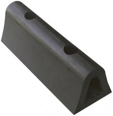 Vestil - Synthetic Rubber Extruded Half-Oval Fender Bumper - Apex Tool & Supply