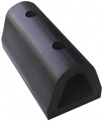 Vestil - 18 Inch Long x 6 Inch Wide x 6 Inch High Extruded Half-Oval Fender Bumper - 18 Inch Long x 6 Inch Wide x 6 Inch High Extruded Half-Oval Fender Bumper - Apex Tool & Supply