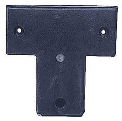 Vestil - 22 Inch Wide x 22 Inch High x 3 Inch Projection Molded Rubber Bumper - 22 Inch Wide x 22 Inch High x 3 Inch Projection Molded Rubber Bumper - Apex Tool & Supply