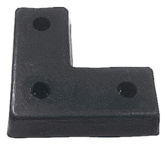 Vestil - 18 Inch Wide x 18 Inch High x 4 Inch Projection Molded Rubber Bumper - 18 Inch Wide x 18 Inch High x 4 Inch Projection Molded Rubber Bumper - Apex Tool & Supply