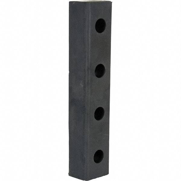 Vestil - 20 Inch Long x 4-1/2 Inch Wide x 3 Inch Projection Molded Rubber Bumper - 20 Inch Long x 4-1/2 Inch Wide x 3 Inch Projection Molded Rubber Bumper - Apex Tool & Supply