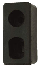 Vestil - 6-1/2 Inch Long x 3-1/4 Inch Wide x 3-1/2 Inch High Dock Bumper - 6-1/2 Inch Long x 3-1/4 Inch Wide x 3-1/2 Inch High Dock Bumper - Apex Tool & Supply