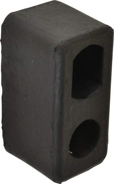 Vestil - 6 Inch Long x 3 Inch Wide x 3-1/2 Inch High Dock Bumper - 6 Inch Long x 3 Inch Wide x 3-1/2 Inch High Dock Bumper - Apex Tool & Supply